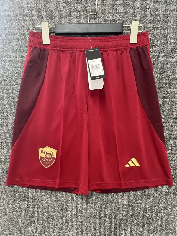 24/25 AS Roma Home Fans 1:1 Quality Shorts