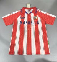 1995/1996 Atletico Madrid Home Retro 1:1 Quality Soccer Jersey