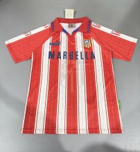 1995/1996 Atletico Madrid Home Retro 1:1 Quality Soccer Jersey