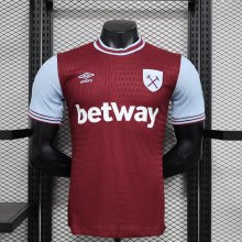 24/25 West Ham Home Player 1:1 Quality Soccer Jersey