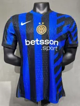24/25 Inter Milan Home Player 1:1 Quality  Soccer Jersey