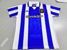 1995/1996 Manchester United Third Fans Retro  1:1 Quality  Soccer Jersey