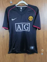 2007/2008 Manchester United Third Fans Retro  1:1 Quality  Soccer Jersey