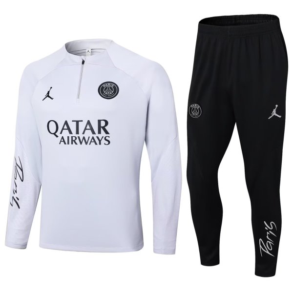 24/25 Paris white Training  1:1 Quality Training Jersey