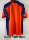 1998  Barcelona  Away Fans 1:1 Quality Retro Soccer Jersey