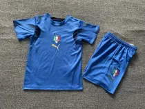 2006 Italy Home Kids  Kits Retro  1:1 Quality Soccer Jersey
