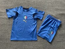 2006 Italy Home Kids  Kits Retro  1:1 Quality Soccer Jersey