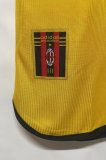 1999/2000 AC Milan  Away  Fans Retro 1:1 Quality Soccer Jersey