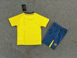 2008/2009 Barcelona Away Kids 1:1 Retro  Soccer Jersey