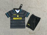 1997/1998  Inter Milan Third Kids Kits Retro 1:1 Quality Soccer Jersey
