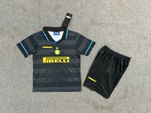 1997/1998  Inter Milan Third Kids Kits Retro 1:1 Quality Soccer Jersey