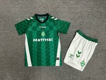 24/25 Werder Bremen Home Kids 1:1 Quality Soccer Jersey（云达不来梅）