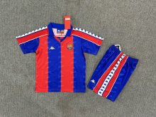 1992/1995 Barcelona  Home Kids 1:1 Retro  Soccer Jersey