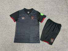 24/25   West Ham United  Away Kids Kits 1:1 Quality Soccer Jersey