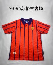 1993/1995 Scotland Away Fans1:1 Quality Retro Soccer Jersey