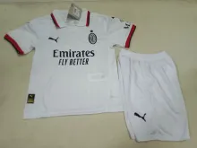 24/25 AC Milan Away Kids 1:1 Quality Soccer Jersey
