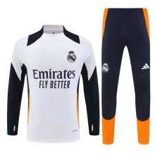 24/25  Real Madrid  Training  White 1:1 Quality Training Jersey