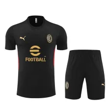 24/25 AC Milan Training Kit Black  1:1 Quality Training Jersey