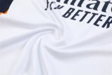 24/25  Real Madrid  Training  White 1:1 Quality Training Jersey