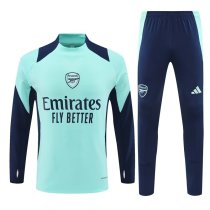 24/25  Arsenal Training Suit Blue 1:1 Quality Training Jersey