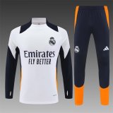 24/25  Real Madrid  Training  White 1:1 Quality Training Jersey