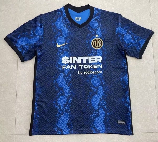 2021/2022 Inter Milan Home 1:1 Quality Retro Soccer Jersey