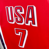 2024 Team USA DURANT #7 Red 1:1 Quality NBA Jerseys