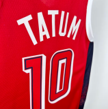 2024 Team USA TATUM #10 Red 1:1 Quality NBA Jerseys