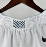 24/25 Team USA White NBA Shorts Pants 1:1 Quality NBA Pants