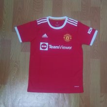 2021/2022  Manchester United Home Fans 1:1 Quality Retro Soccer Jersey