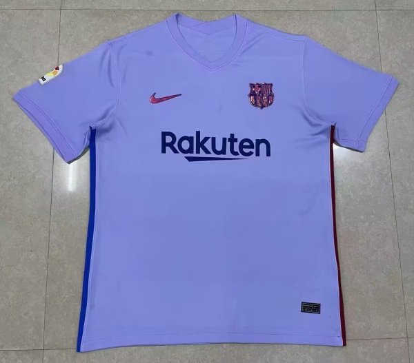 2021/2022  Barcelona  Away Fans 1:1 Quality Soccer Jersey