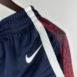 24/25 Team USA Sapphire Blue1:1 Quality NBA Shorts Pants