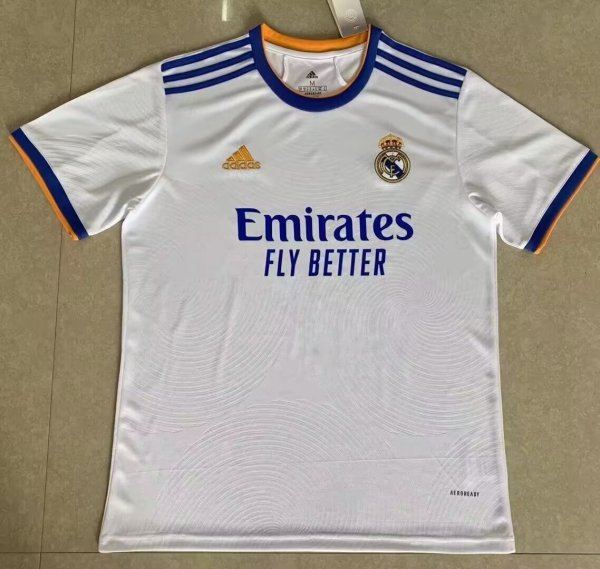 2021/2022  Real Madrid Home Retro  1:1 Quality Soccer Jersey