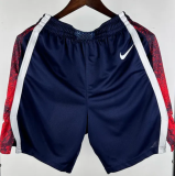 24/25 Team USA Sapphire Blue1:1 Quality NBA Shorts Pants