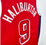 2024 Team USA HALIBURTON #9 Red 1:1 Quality NBA Jerseys