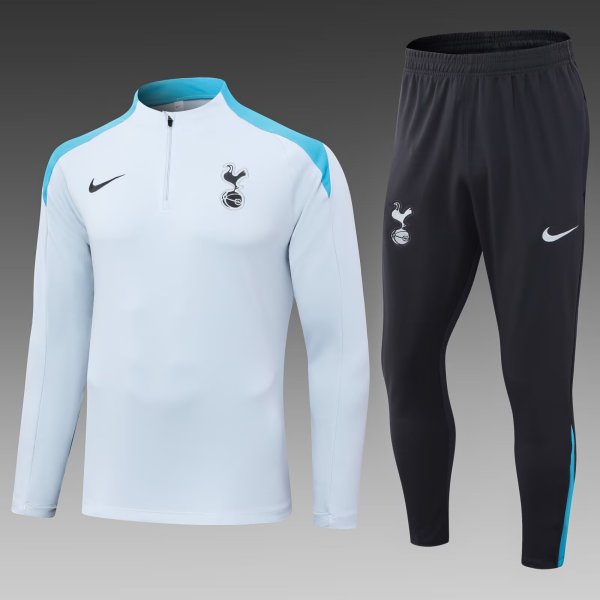 24/25 Tottenhaml  Light Gray Training 1:1 Quality Training Jersey
