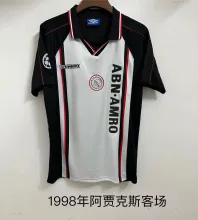 1998 Ajax Away Fans Retro 1:1 Quality  Soccer Jersey