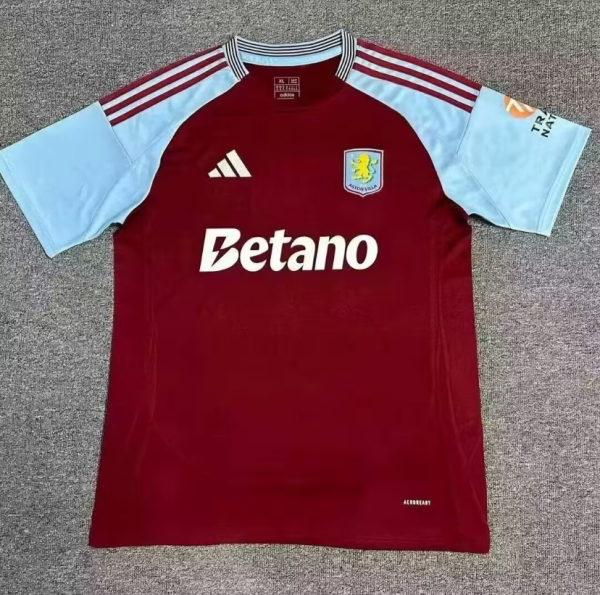 24/25 Aston Villa Home Fans Version 1:1 Quality Soccer Jersey