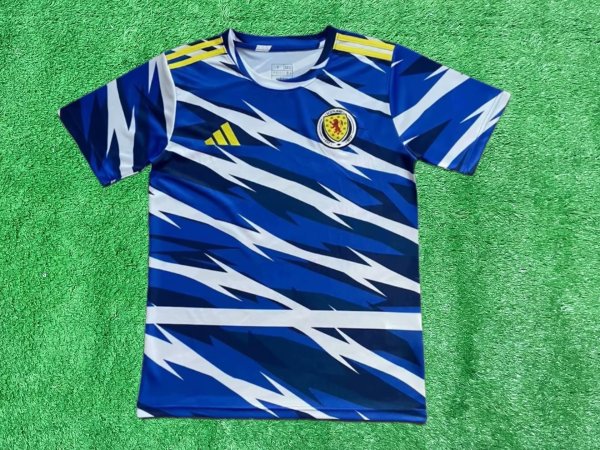 24/25 Scotland Training Clothes Fans 1:1 Quality Soccer Jersey