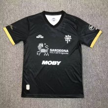 24/25 Cagliari  Third Black Fans 1:1 Quality Soccer Jersey