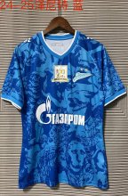 24/25 Zenit Saint Petersburg Home Blue Fans 1:1 Quality Soccer Jersey