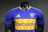 24/25  Boca Home Blue Player 1:1 Quality Soccer Jersey