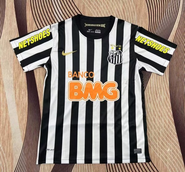 2011/2012  Santos  Fans Retro 1:1 Quality  Soccer Jersey