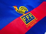 1984  France Home 1:1 Quality Retro Soccer Jersey