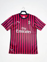 2019/2020 AC Milan  Home Red Fans Retro 1:1 Quality  Soccer Jersey