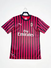 2019/2020 AC Milan  Home Red Fans Retro 1:1 Quality  Soccer Jersey