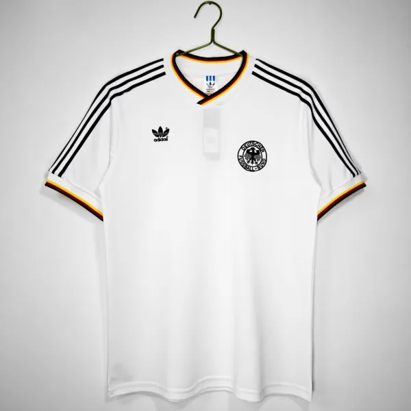1986 Germany Home  Fans 1:1 Quality Retro Soccer Jersey