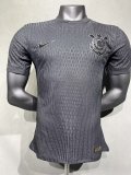 24/25 Corinthians Away Black  Player 1:1 Quality  Soccer Jersey