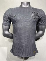 24/25 Corinthians Away Black  Player 1:1 Quality  Soccer Jersey