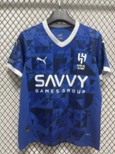 24/25 Al Hilal SFC Home Blue Fans  1:1 Quality Soccer Jersey